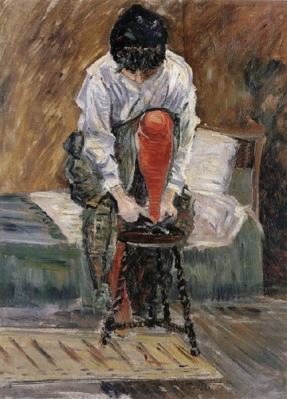 unknow artist the red stocking